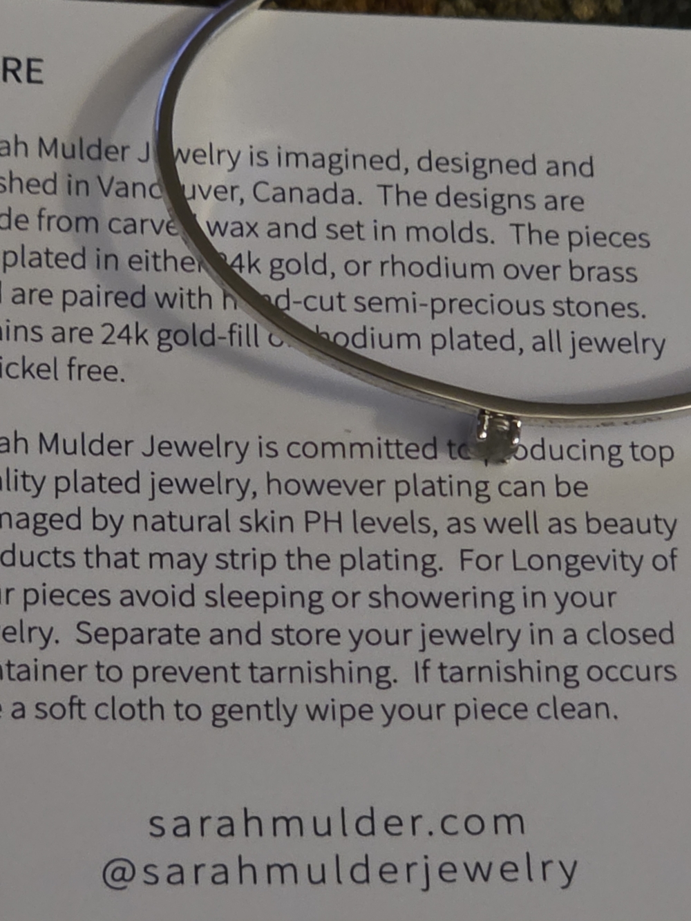 4/$97 Deal! Jewelry Set Silver Minimalist Cuff & Pendant Necklace Set - Picture 5 of 8